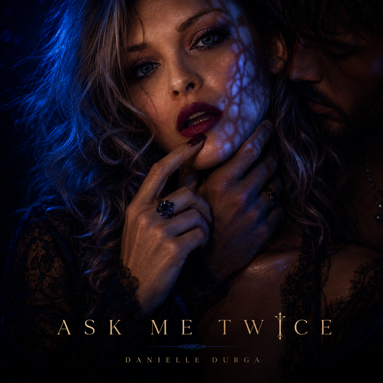 Definitive Ask Me Twice visual anchor featuring canon-correct Danielle and Virgil